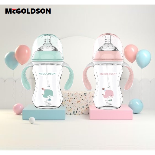 Bình sữa cổ rộng PP McGOLDSON 300ml