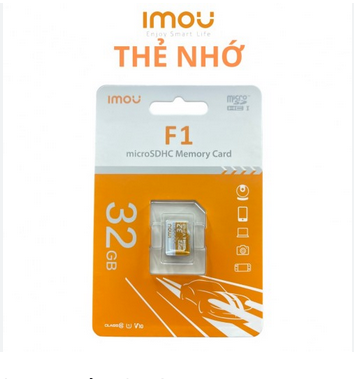 Thẻ Nhớ MicroSD Imou 32GB - 95Mb/S - Box Class10 chính hãng