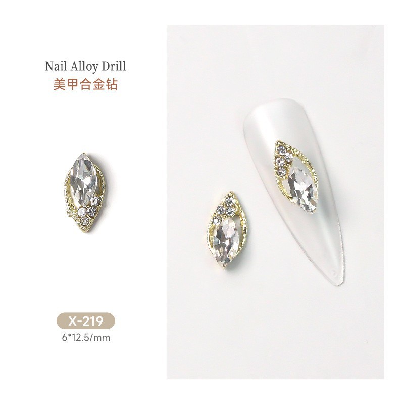[Charm] Charm nail - charm nơ đính đá - charm cao cấp