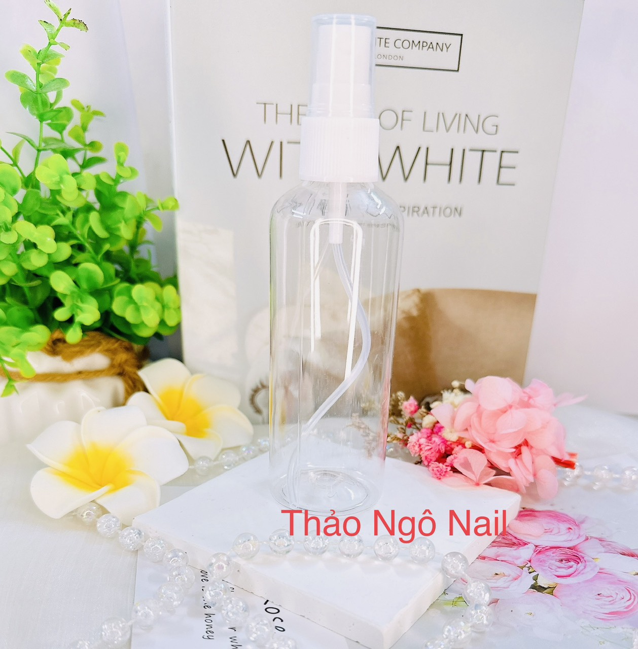 Bình xịt nắp nhọn- bình xịt dành cho Nail 100ml