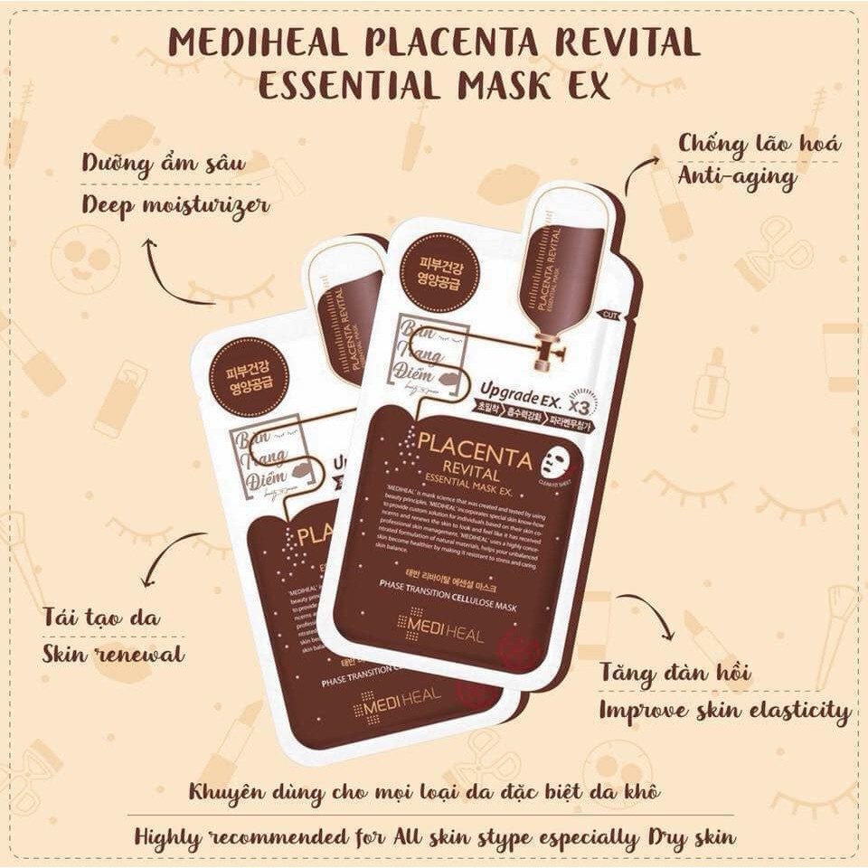 Mặt Nạ Dưỡng Da Mediheal (lẻ miếng)