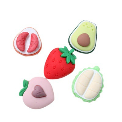 Jibbitz sticker hoa quả gắn dép sục Crocs
