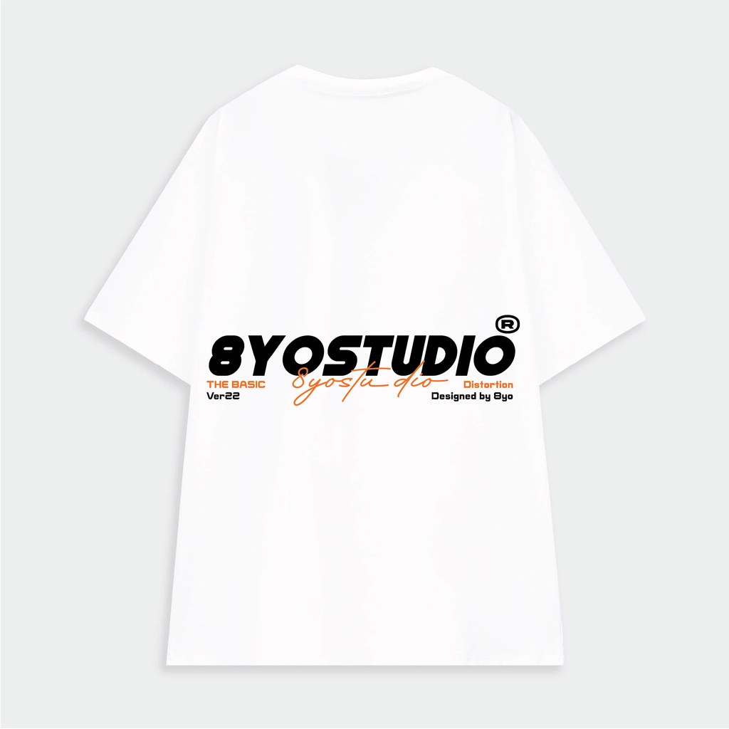 Luck áo thun 8yo minimal tee ver2.0 - trắng