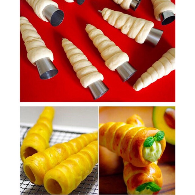 Khuôn Làm Bánh Sừng Bò (Croissant)