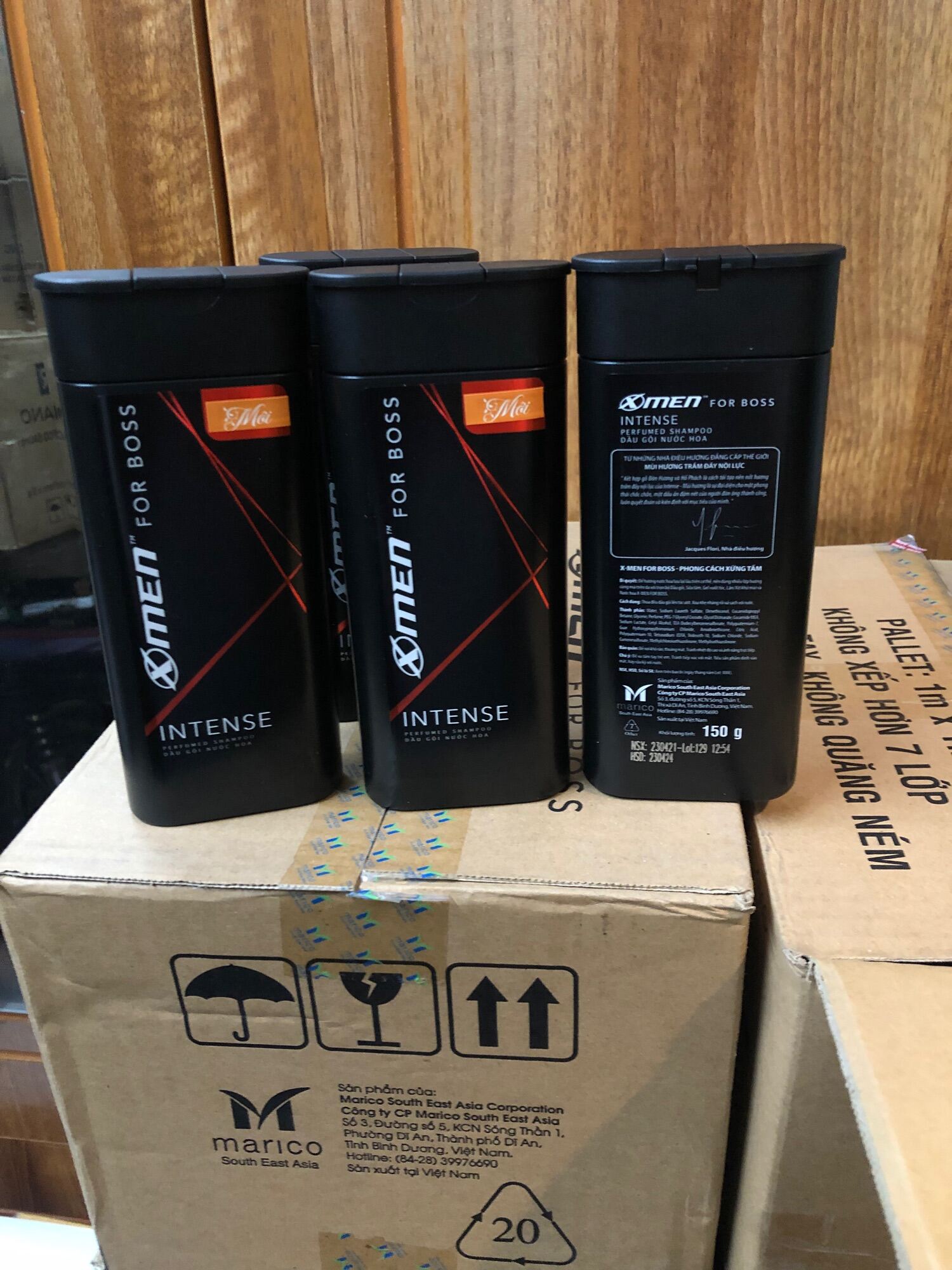 [Xả Kho] Dầu Gội Nước Hoa X Men For Boss Intense 150g