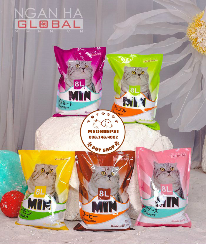 COMBO 3 bịch cát nhật - cát vệ sinh cho mèo - 9L