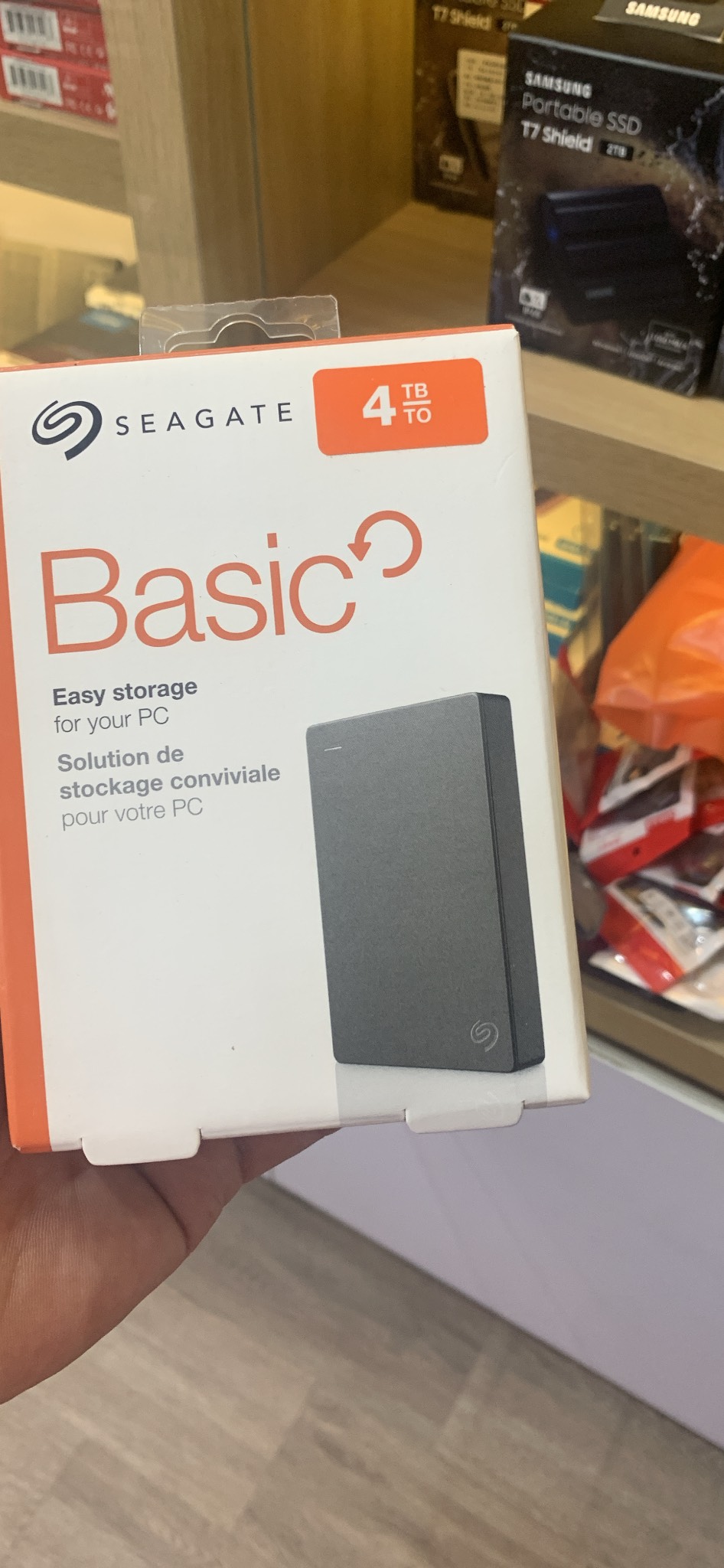 Ổ cứng di động Seagate Backup plus/Seagate Basic/Seagate One touch/Seagate Expansion 4TB USB 3.0
