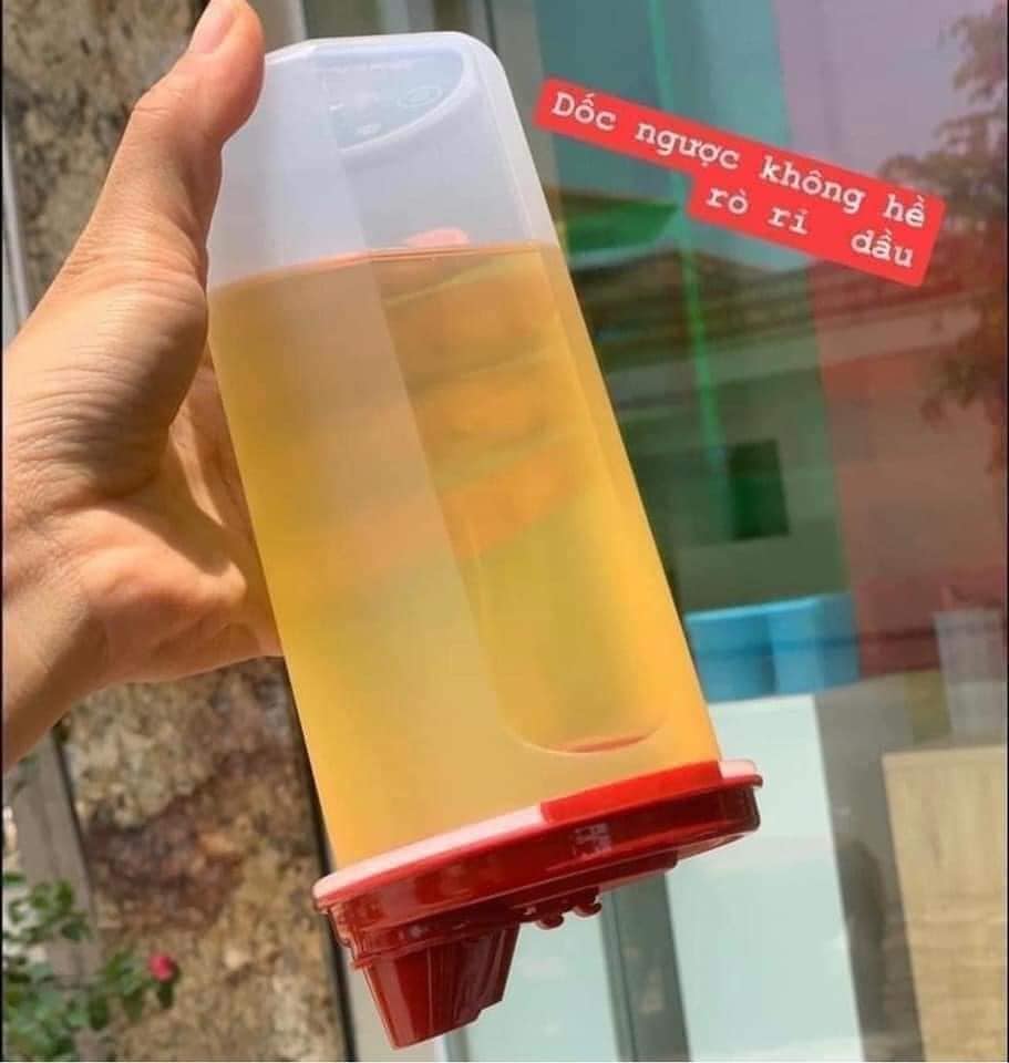 Bộ bình rót Tupperware Stor N Pour 650ml (Set 2) - Có hộp