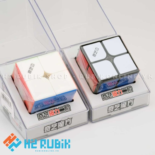 [Siêu Rẻ] Rubik 2X2 Qiyi Ms 2X2 Magnetic (Có Nam Châm Sẵn) - Rubik Giá Rẻ Xoay Trơn Chuyên Nghiệp