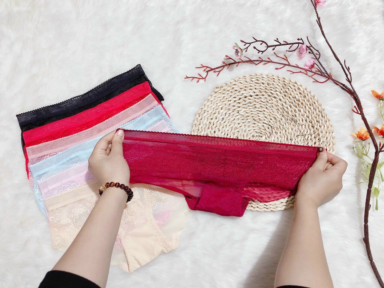 Bộ 10 quần lót nữ su ren cao cấp