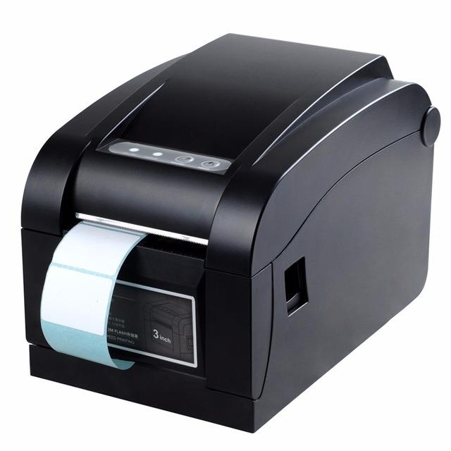 Máy in tem mã vạch XPrinter XP-350B cổng USB - Tặng kèm phần mềm in mã vạch miễn phí, Hỗ trợ kỹ thuật cài đặt ONLINE