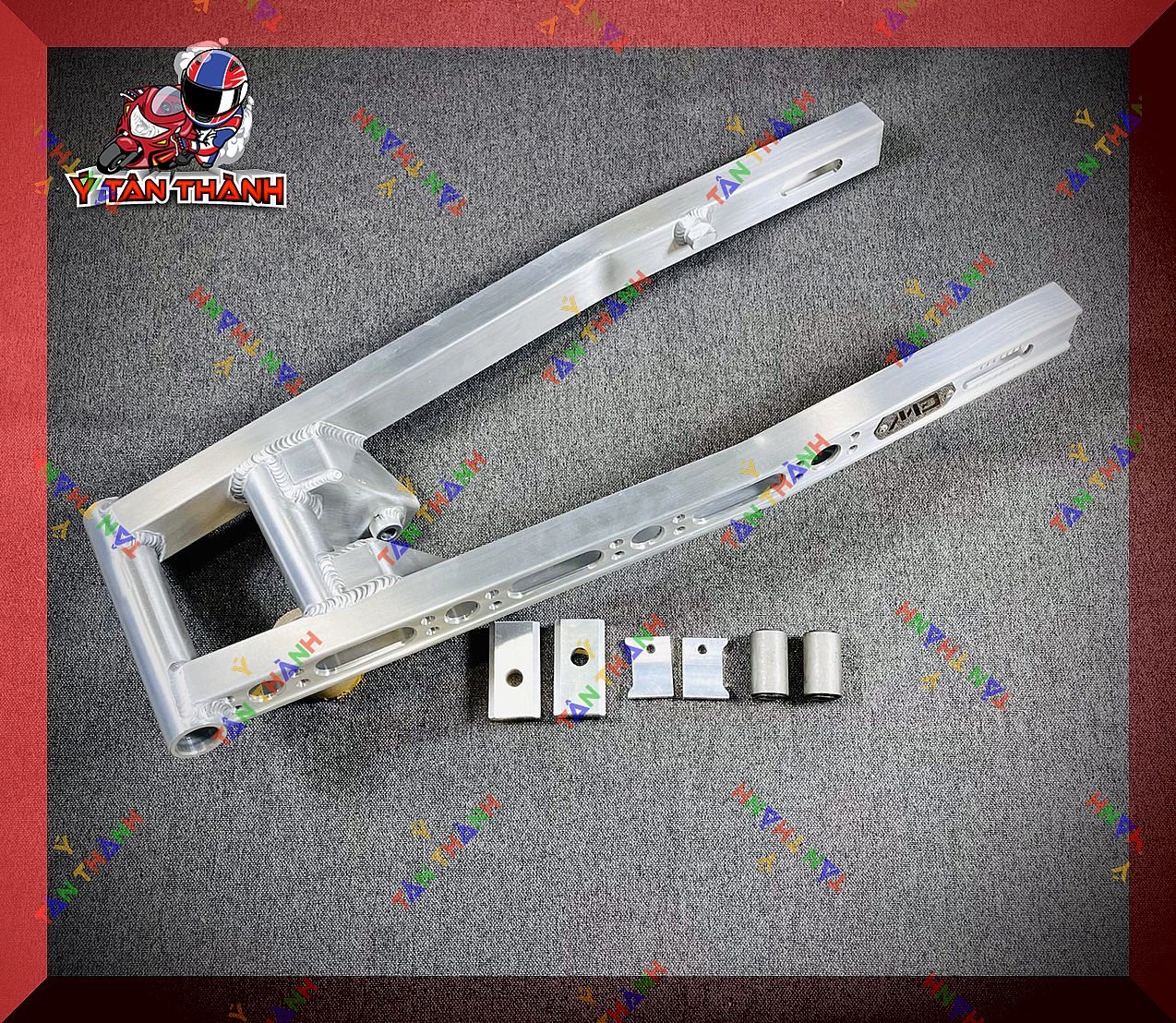 Gấp nhôm Satria,Raider Fi MD phay lổ MS20