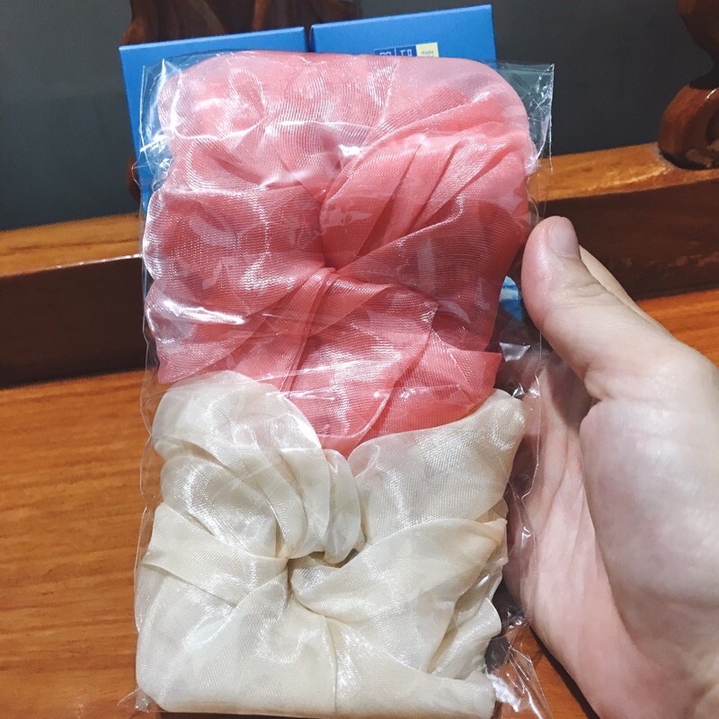 Bộ 2 dây cột tóc Scrunchies xinh xắn