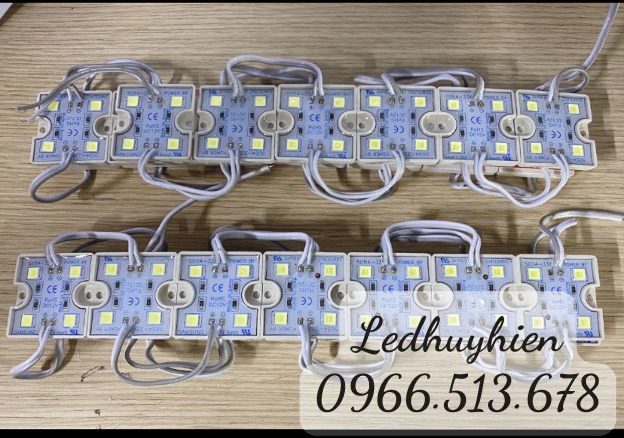 Led hắt 4 bóng 5054 đế nhựa các màu