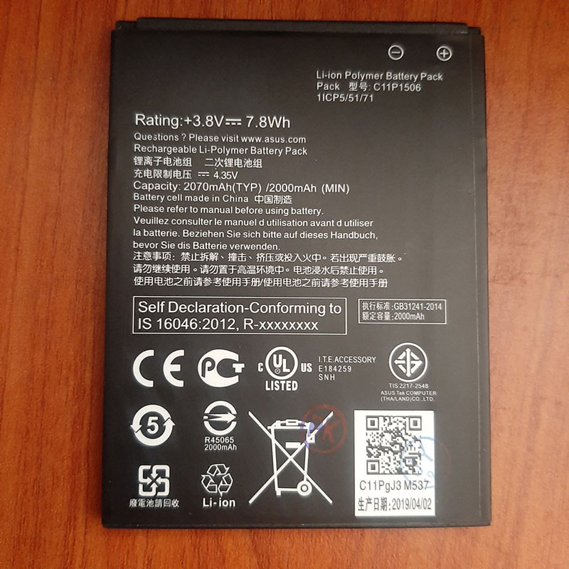 pin asus ZenFone Go 5.0