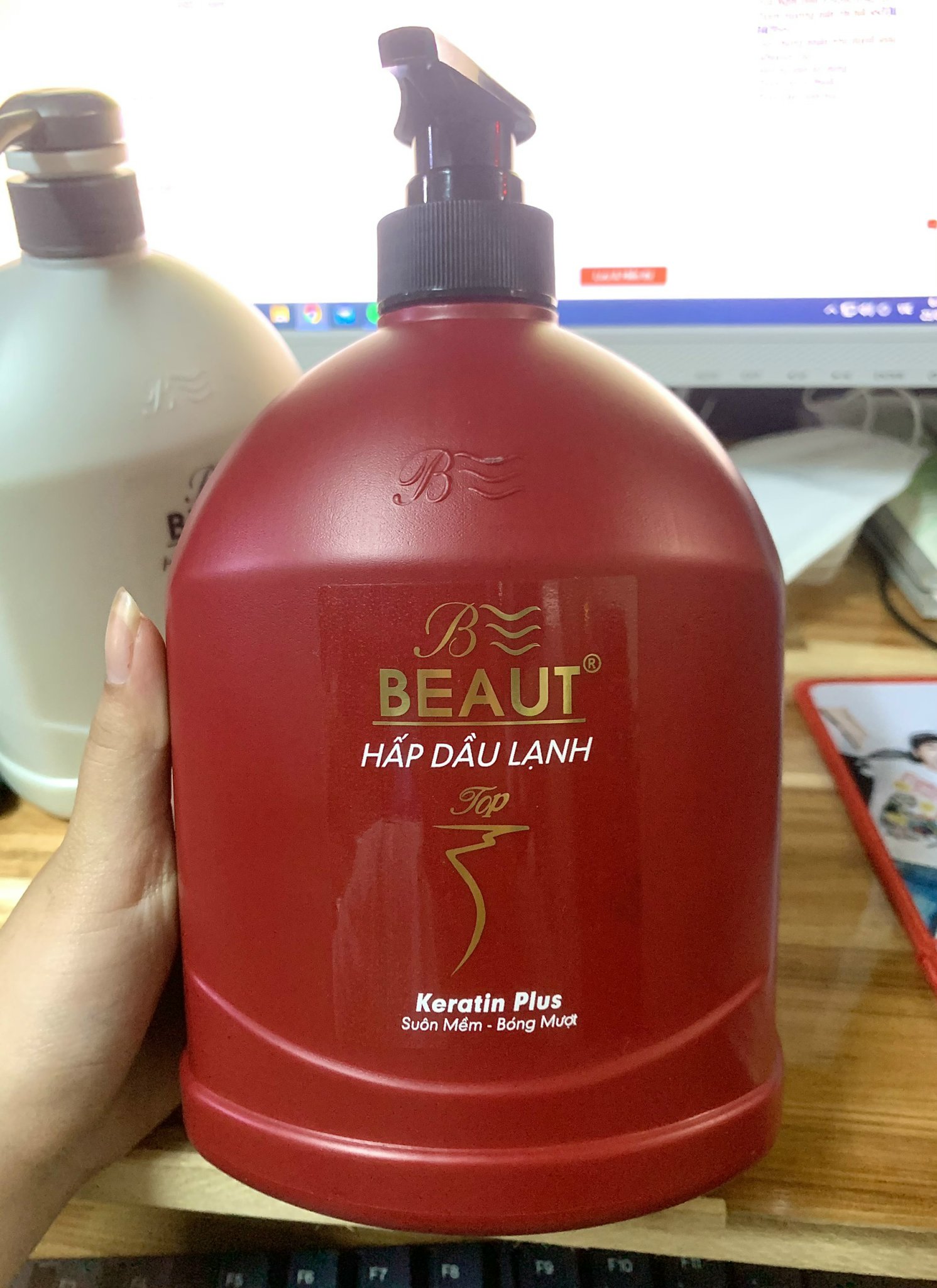 (CHĨNH HÃNG) HẤP DẦU LẠNH BEAUT SUÔN MỀM BÓNG MƯỢT 1000ML