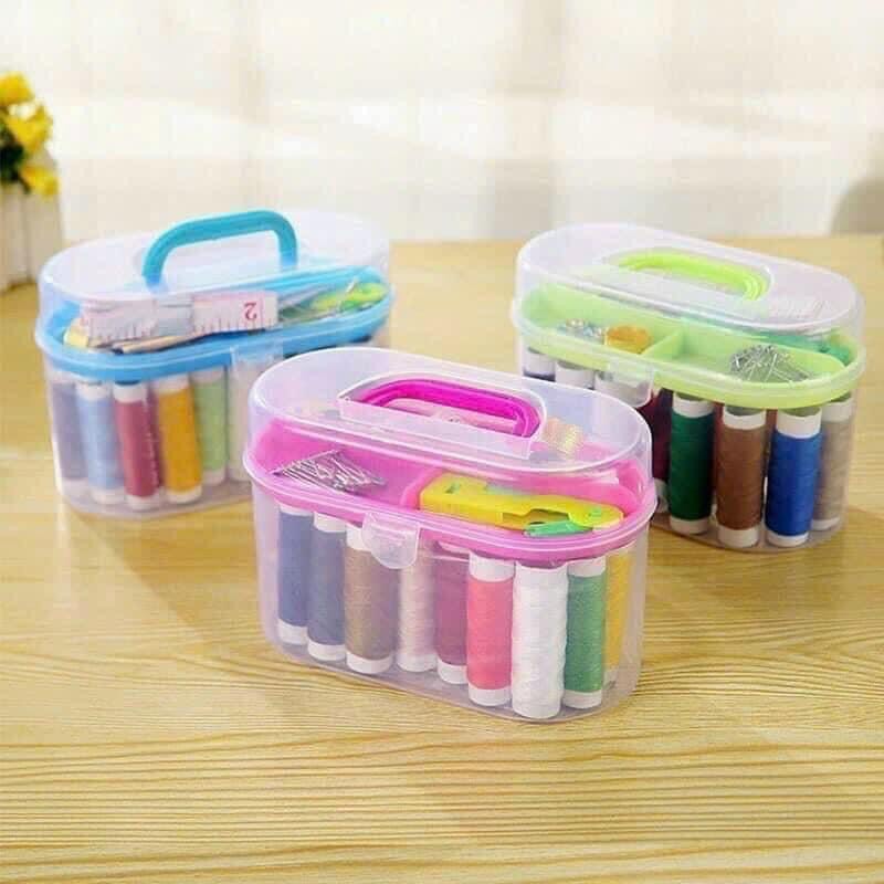 Bộ Kim Chỉ Đa Năng Kèm Hộp Đựng