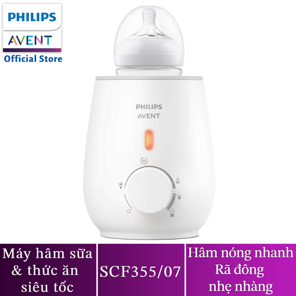 Máy hâm sữa & thức ăn siêu tốc scf355/09