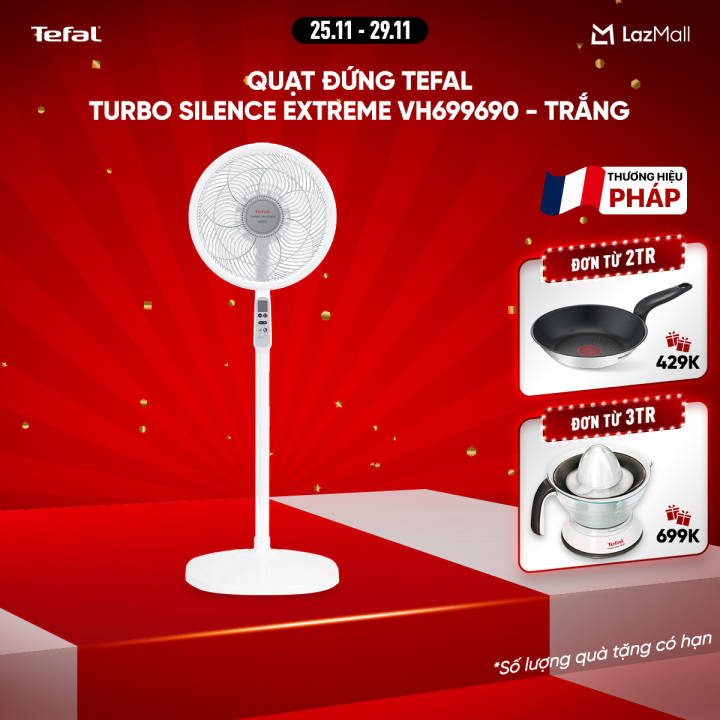 Quạt đứng TEFAL Turbo Silence Extreme VH699690 –…