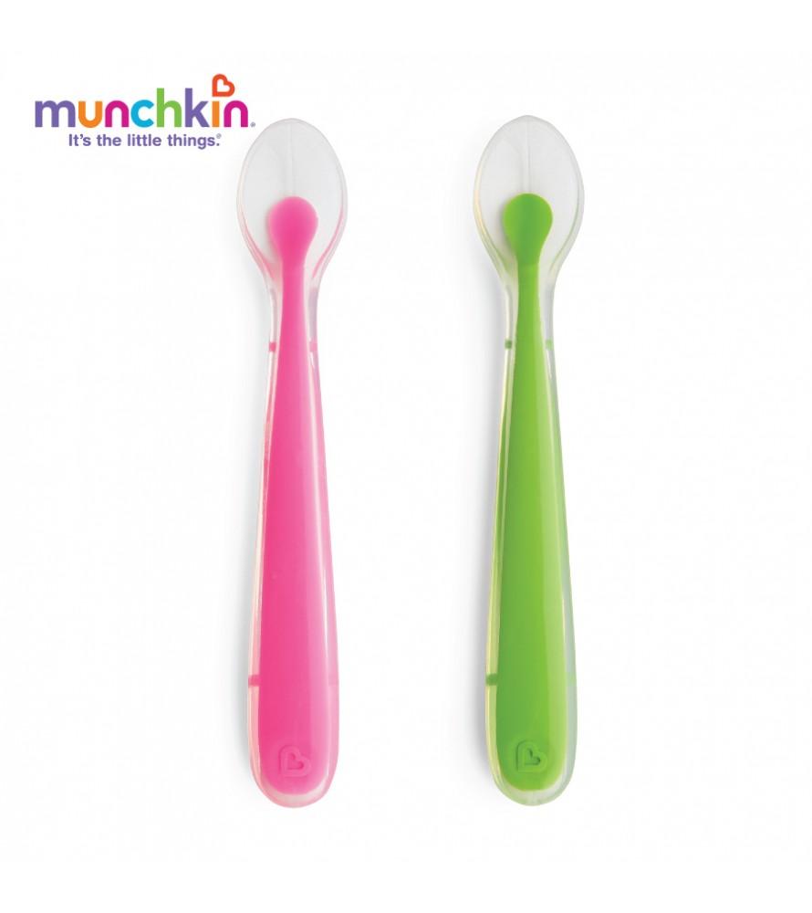 BỘ THÌA SILICONE MUNCHKIN (2C)