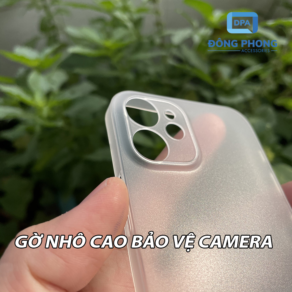 Combo 2 Ốp Lưng Trong Nhám Unibody iPhone 12 Mini Siêu Mỏng