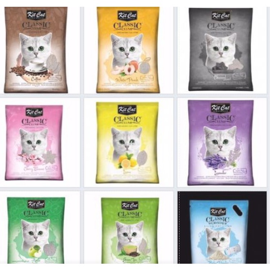 Cát Vệ Sinh Cho Mèo Kitcat ( 10 Lít)