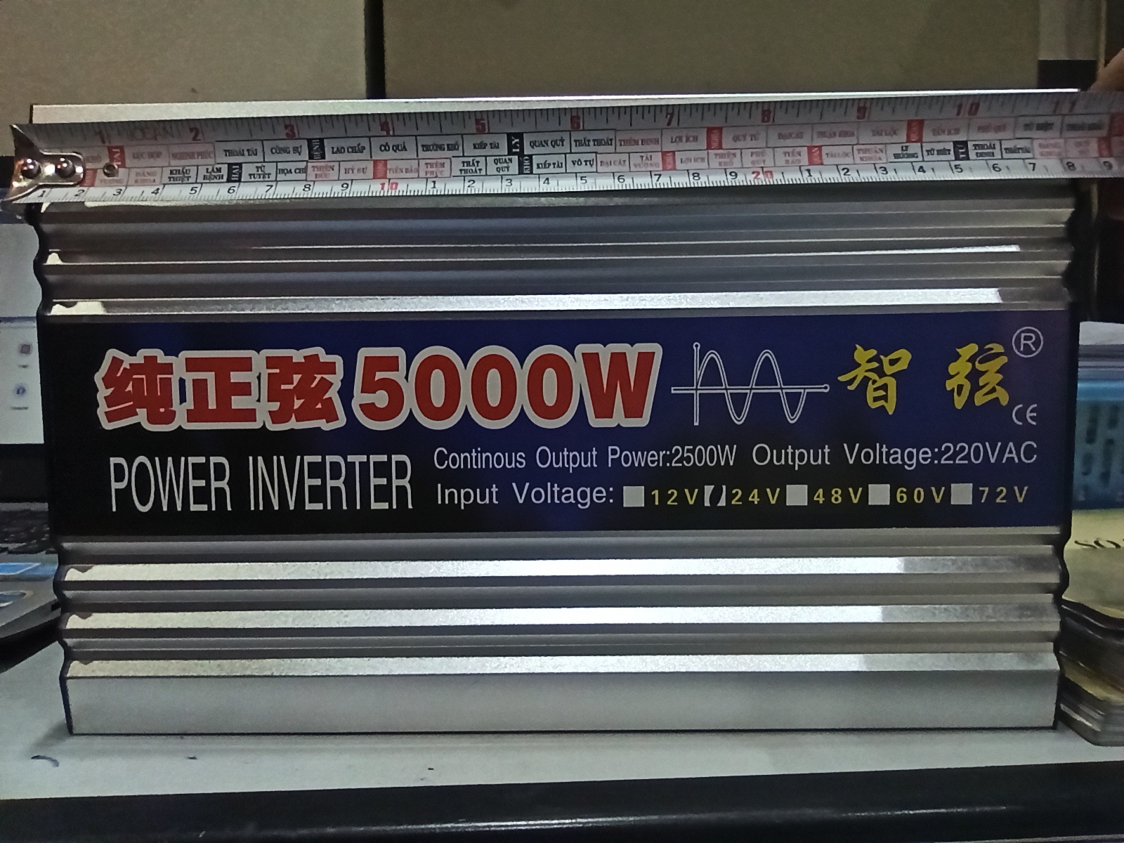 Inverter 12v DC sang 220v DC 5000W sin chuẩn