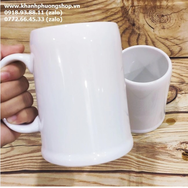 Ly uống nước sứ Minh Long - ly uống nước sứ