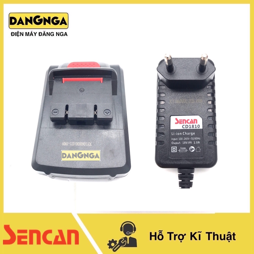 Máy Khoan Vặn Vít Dùng Pin 18V Sencan D511806