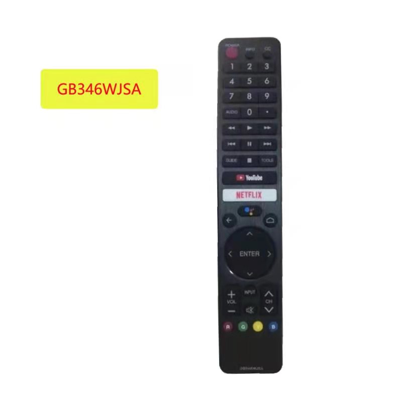 Sharp GB346WJSA Remote control NEW  for SHARP TV with Voice YouTube Compatible TV model GB326WJSA Remote Control with NETFLIX YouTube Fernbedienung
