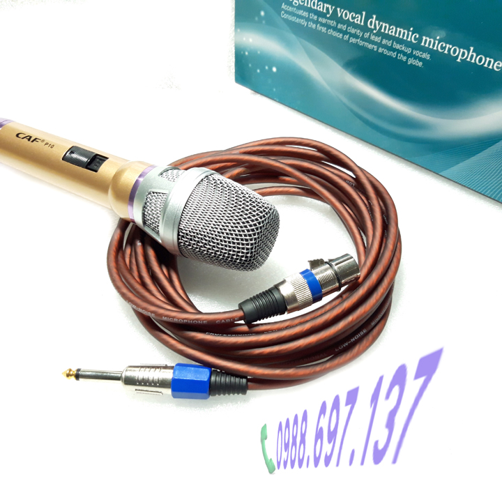 Bộ dây micro 7 mét cho micro karaoke - micro có dây 7m