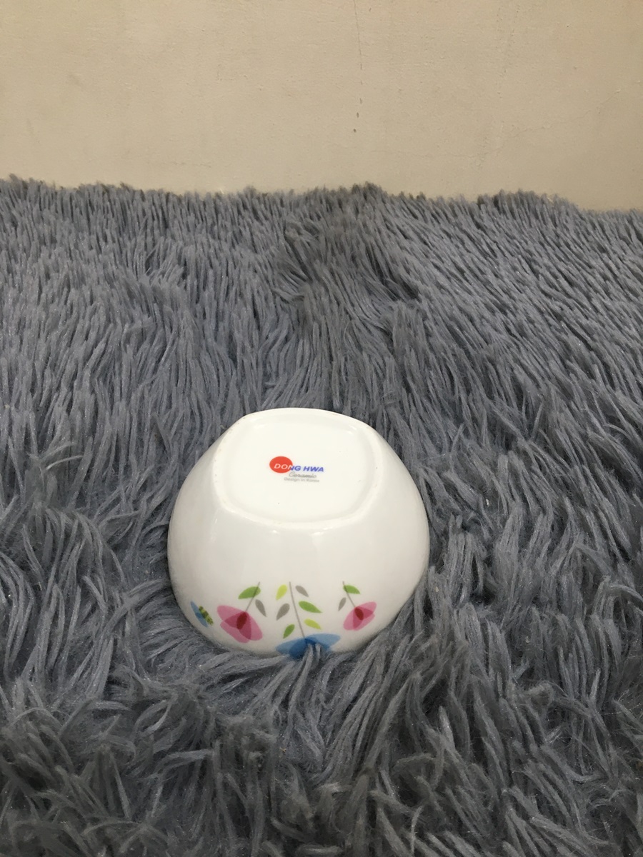 CHÉN ĐÁY VUÔNG 8.8x4.5 CM - GỐM SỨ DONG HWA = HÀNG VIỆT NAM CHẤT LƯỢNG CAO