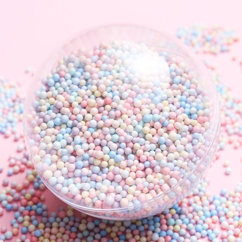 Hạt Xốp Mini Pastel / Hạt PomPom Nhiều Màu Sắc Trang Trí