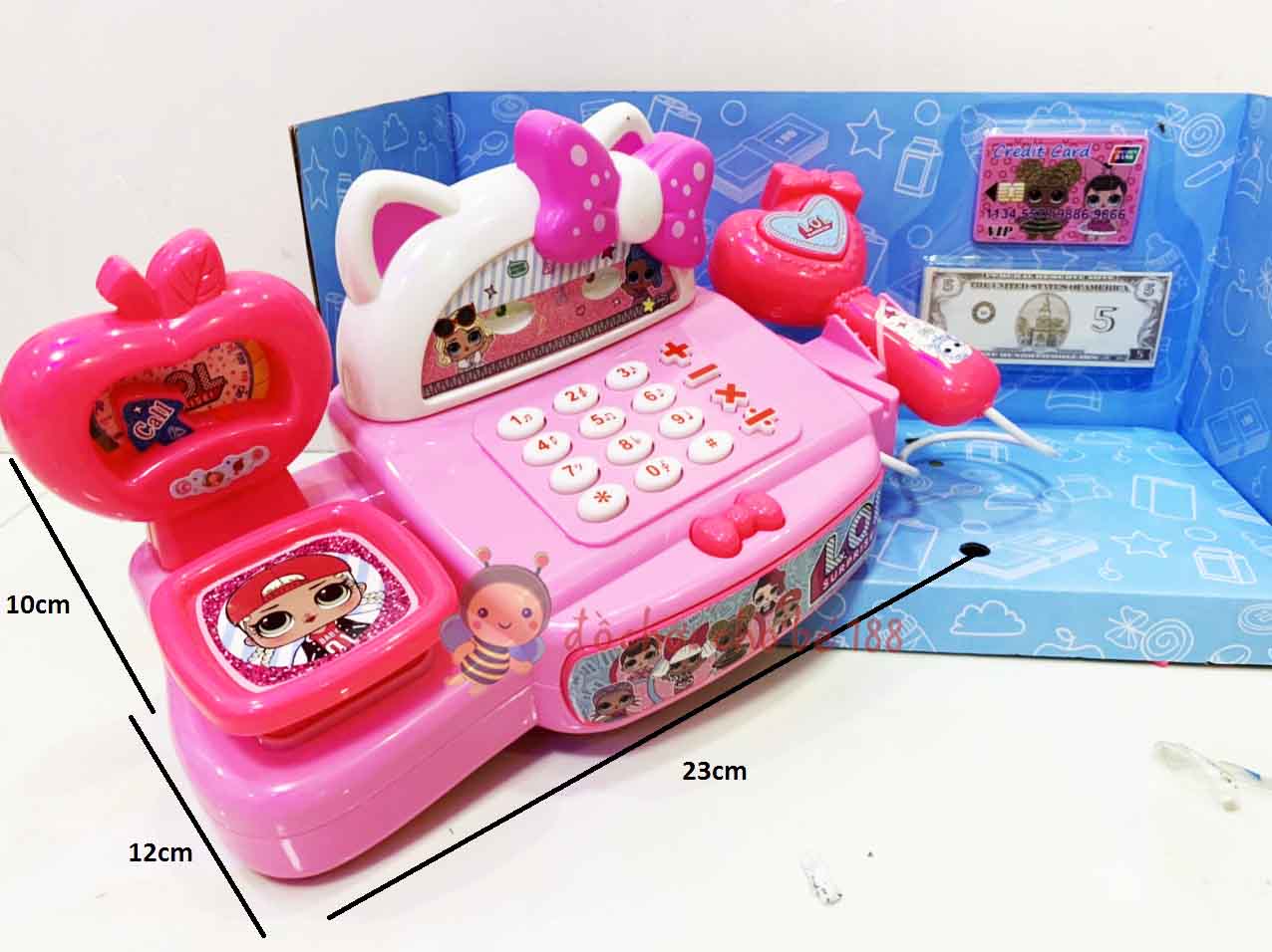 [HCM]Máy tính tiền siêu thị có giỏ hàng