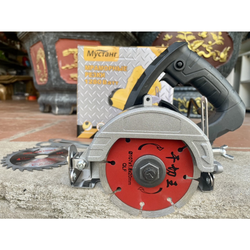 [Mã LIFE15888K giảm 8% đơn 500K] máy cắt gạch,gỗ tặng kèm phụ kiện