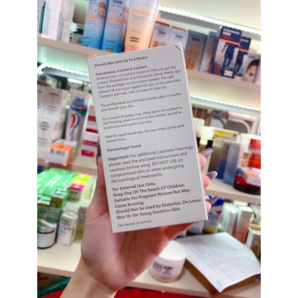 [36 lần Wax] Miếng wax Sally Hansen