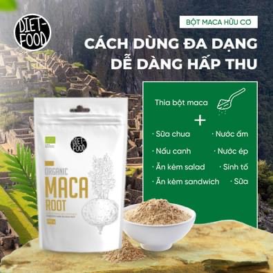 Bột maca hữu cơ 200g diet food