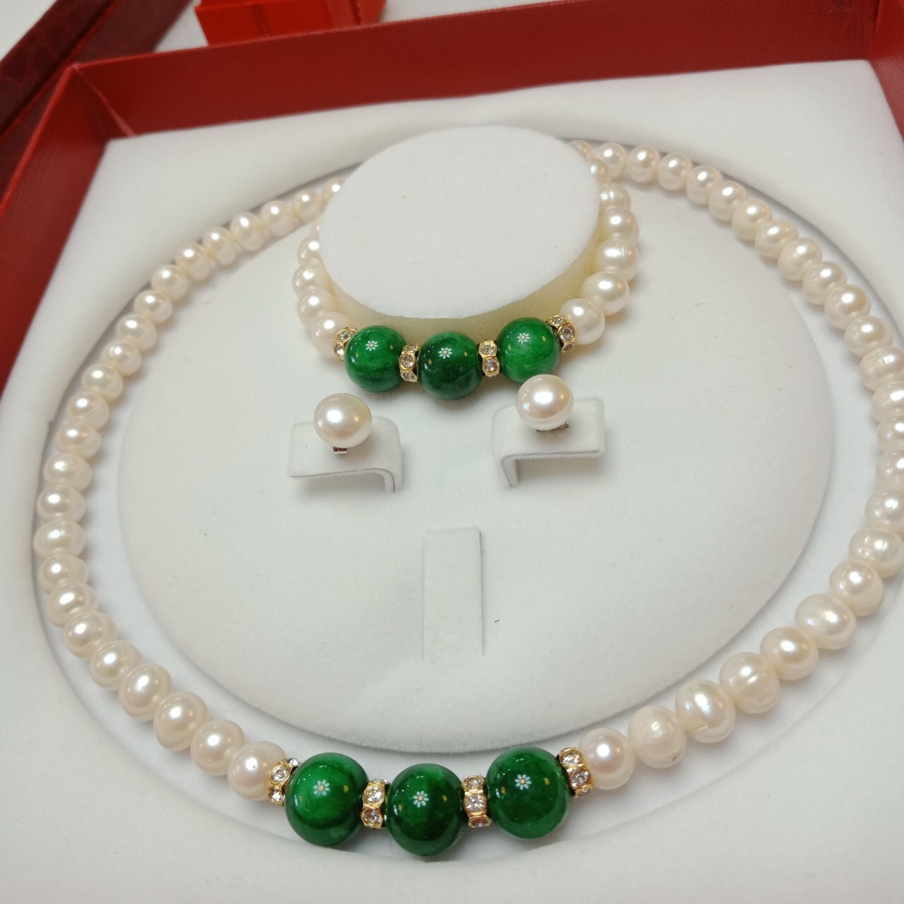 Bộ Ngọc Trai Cao Cấp Ovan 8li