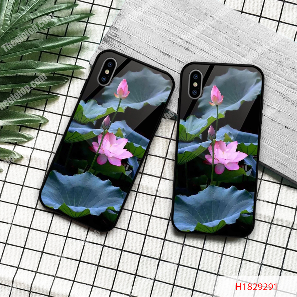 ỐP IPHONE, SAMSUNG TRÁNG GƯƠNG HÌNH HOA SEN