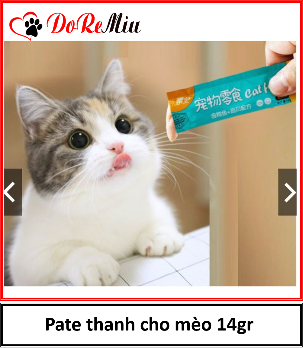 Pate cho mèo 15gr dạng thanh