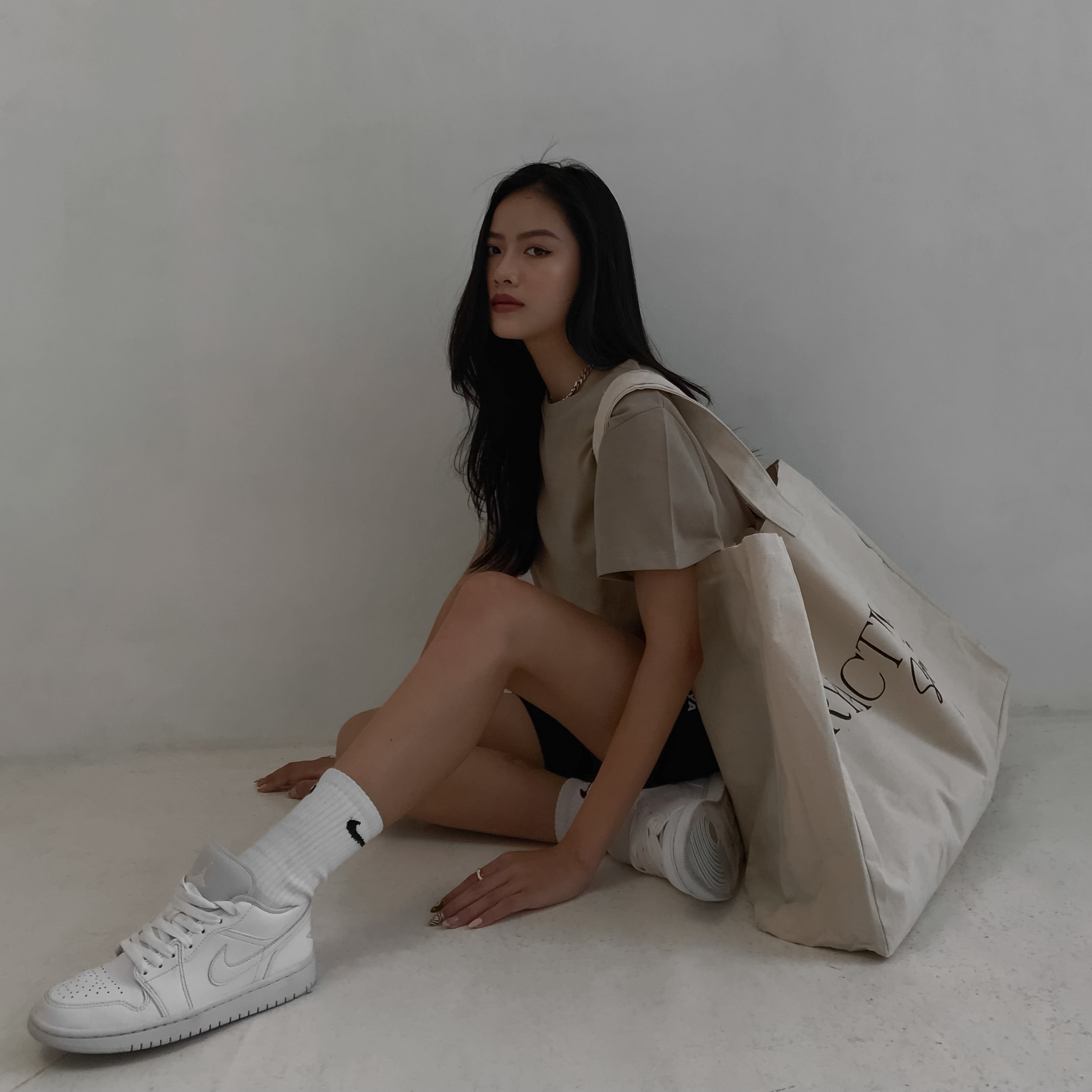 Áo thun croptop freesize RYACTIVE - COMFY CROPTOP Caramel