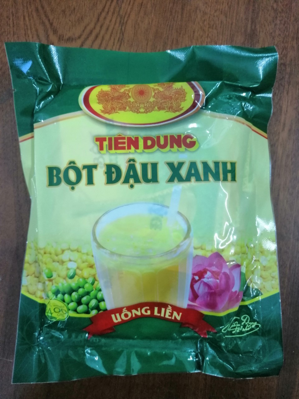 [HCM]Bột đậu xanh uống liền Tiên Dung 400g