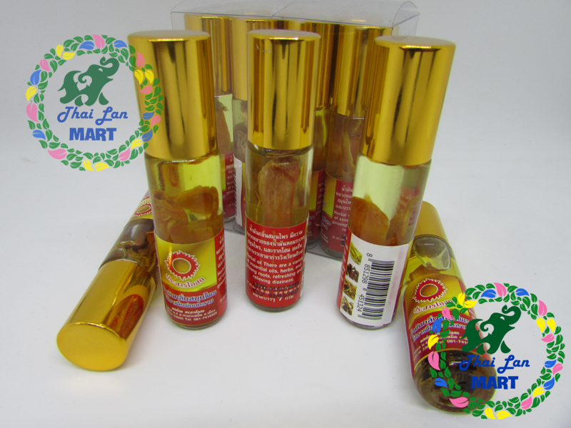 [HCM]12 CHAI DẦU GIÓ NHÂN SÂM ĐỎ THÁI LAN 8ML