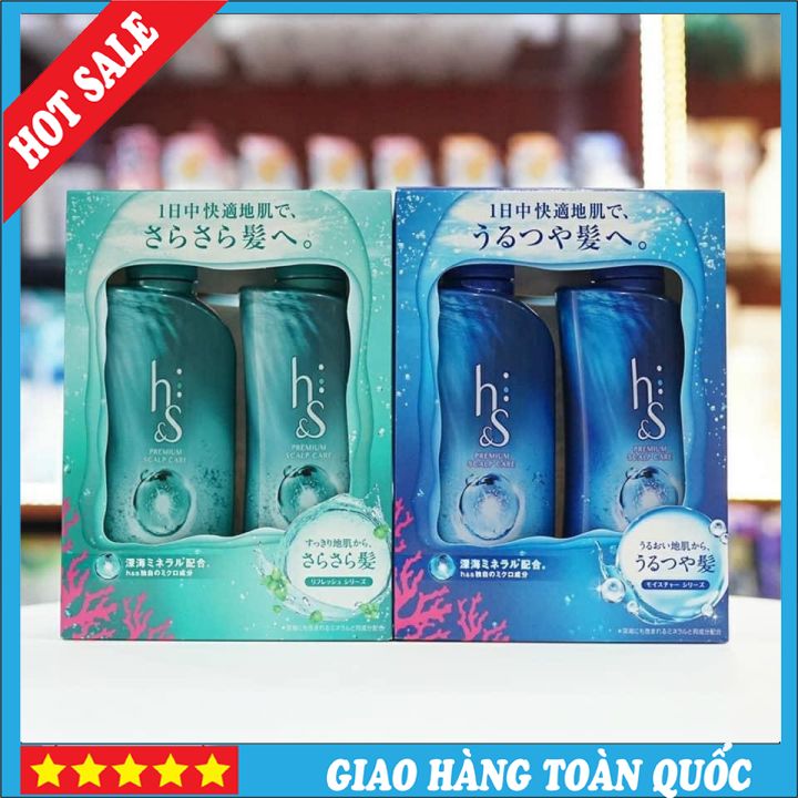 🌺🌺🌺ngăn ngừa gàu🌺🌺🌺 set dầu gội xả hs nhật bản