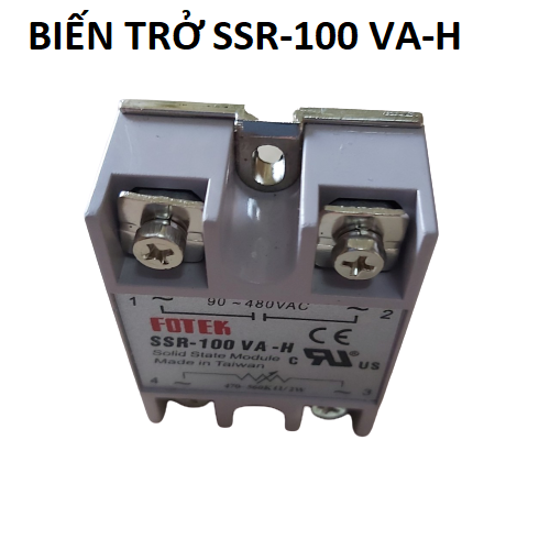 Rơ le Fotek SSR-100VA-H -dùng điều khiển đóng cắt, điều khiển nhiệt độ