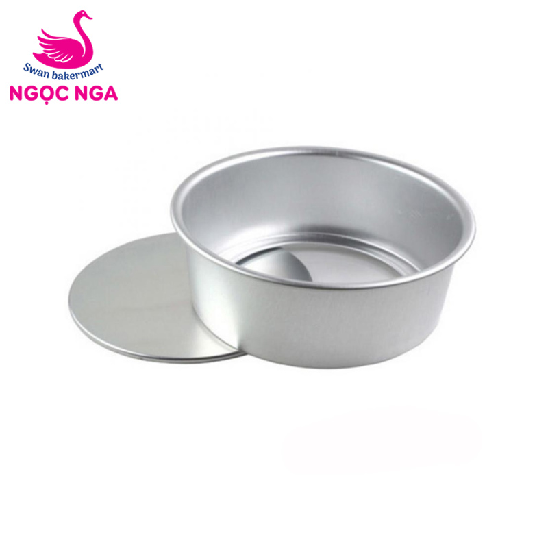 Khuôn tròn nhôm đế liền - đế rời 16-18-20cm