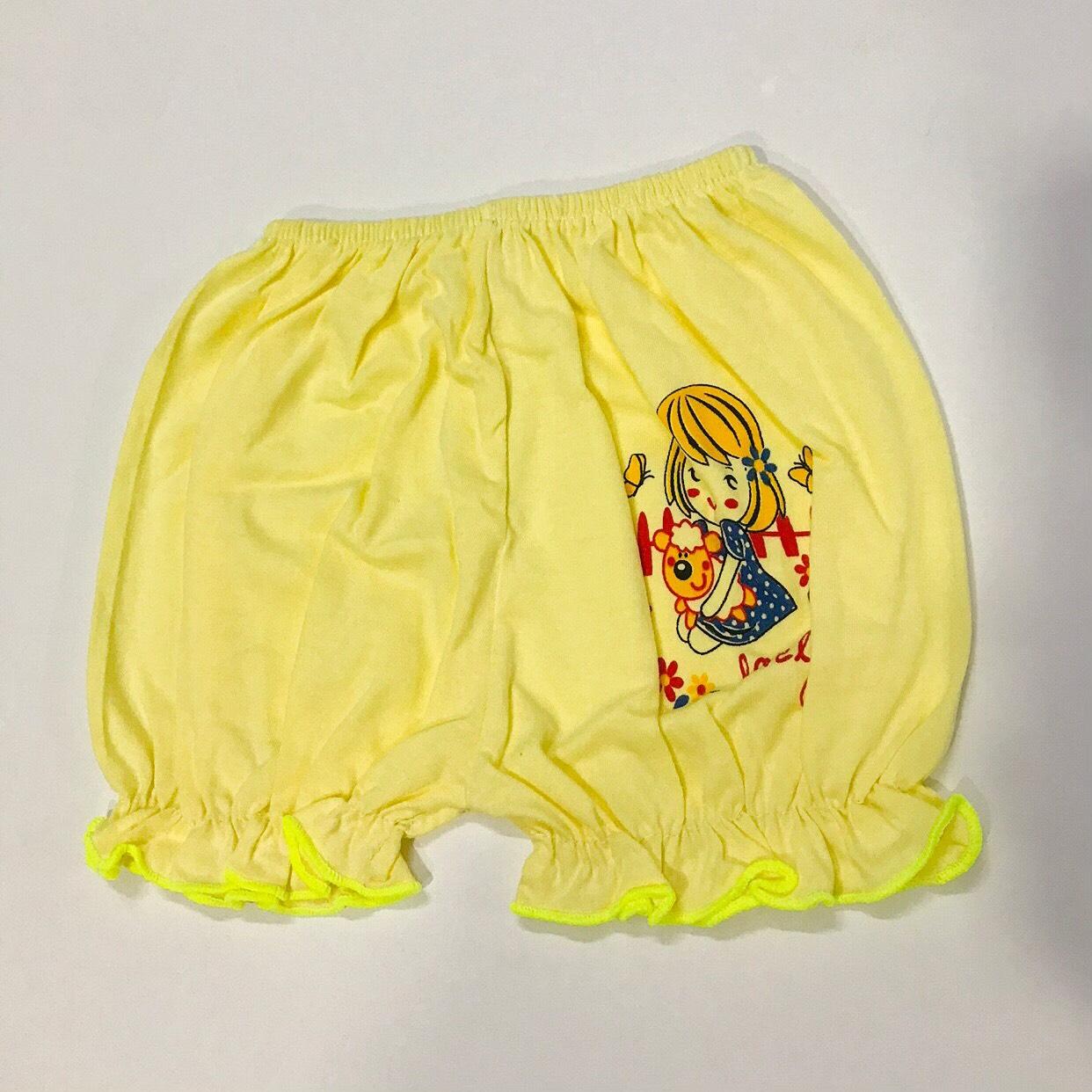 [HCM]QUẦN ĐÙI COTTON BÉ GÁI 10-17kg( COMBO 5 QUẦN)