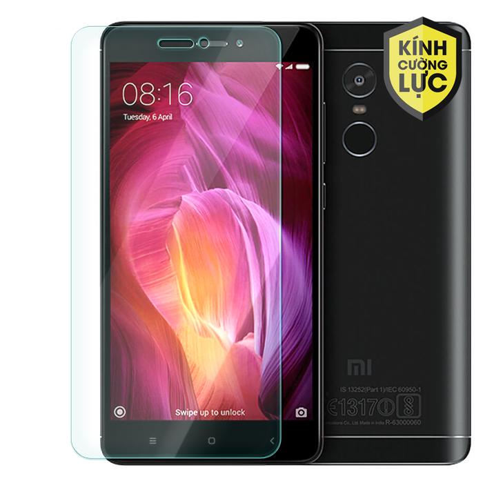 Kính Cường Lực Cho Xiaomi Redmi Note 4 (Trong suốt) (Combo 2 chiếc)