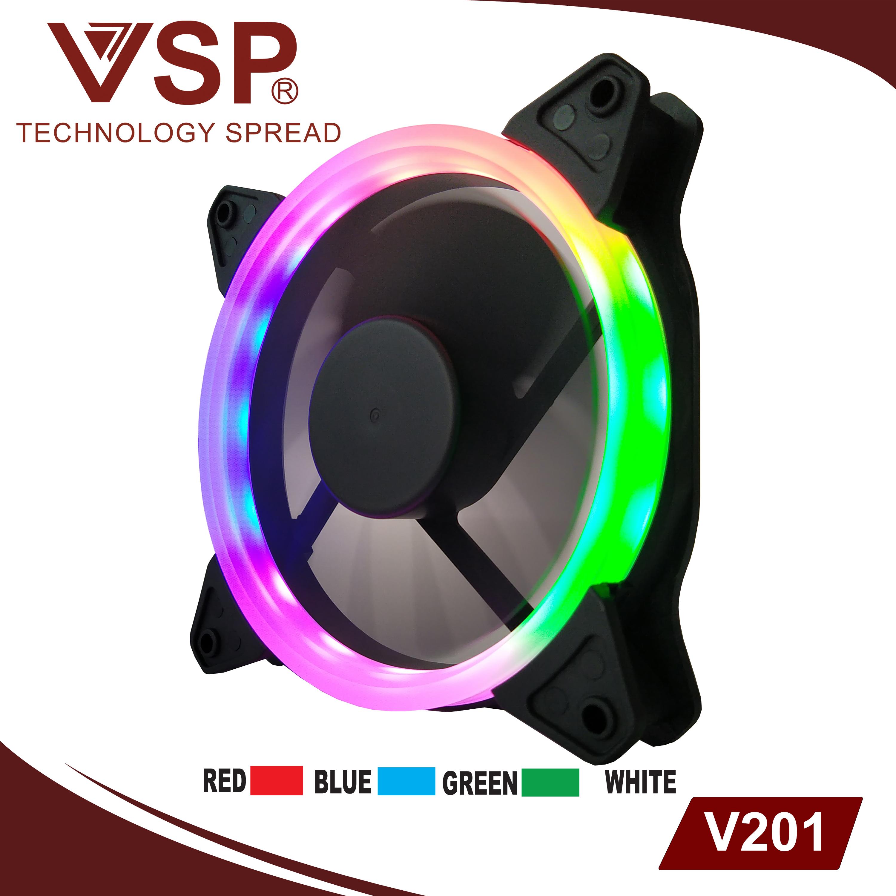 Fan Case V201 LED Tròn 1 Mặt (Singler Circle )