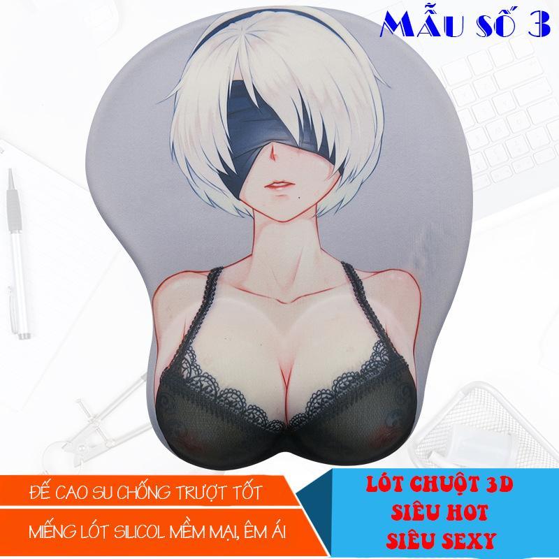 Bảng giá Lót chuột anime 3D, bàn di chuột kê tay silicon êm ái, MOUSEPAD ANIME. Phong Vũ